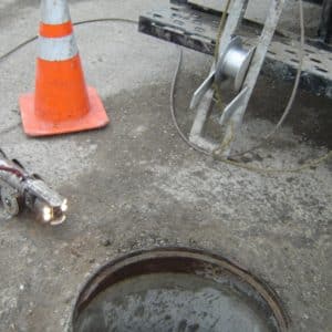 Robotic machines are used to help finish the process